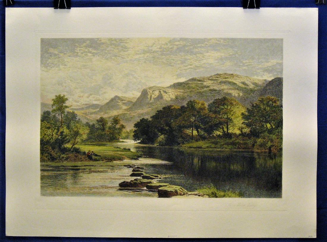 In the Welsh Valley Antique Print (1 of 2)