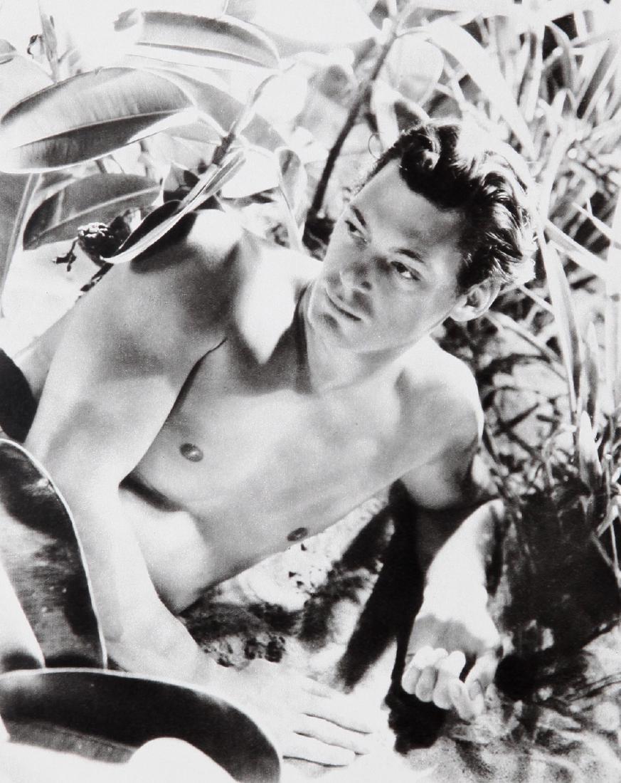 CECIL BEATON - John Weismuller 1933: Artist: Cecil Beaton Title: John Weismuller 1933 Date Printed: 1979 Heliogravure Printer Location: Electa Italy Size: 21.5x 17.5 cm - 8.5. x 7.5 inch With tissue guard Mount Size: 30x40 cm - 15.7x11.8