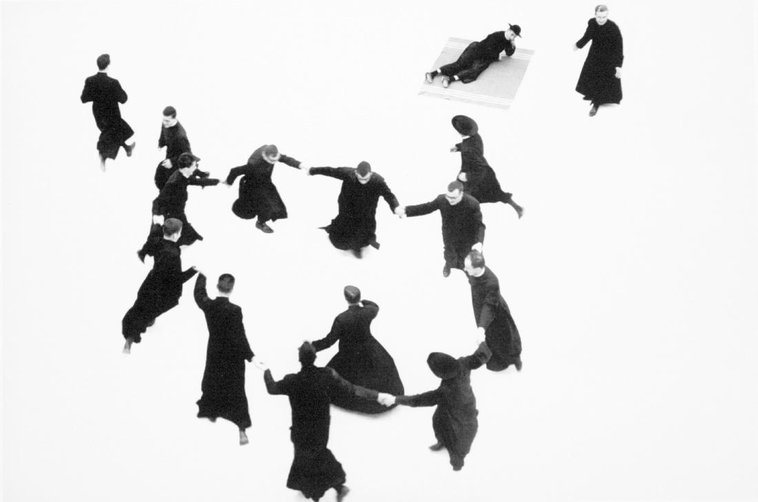 MARIO GIACOMELLI - I don't have hands to stroke my face: Artist: Mario Giacomelli Title: I don't have hands to stroke my face, 1962 Date Printed: 2006 Photogravure with embossed signature by Mario Giacomelli Printer Location: Contrasto Italy Size: 19x28 cm 