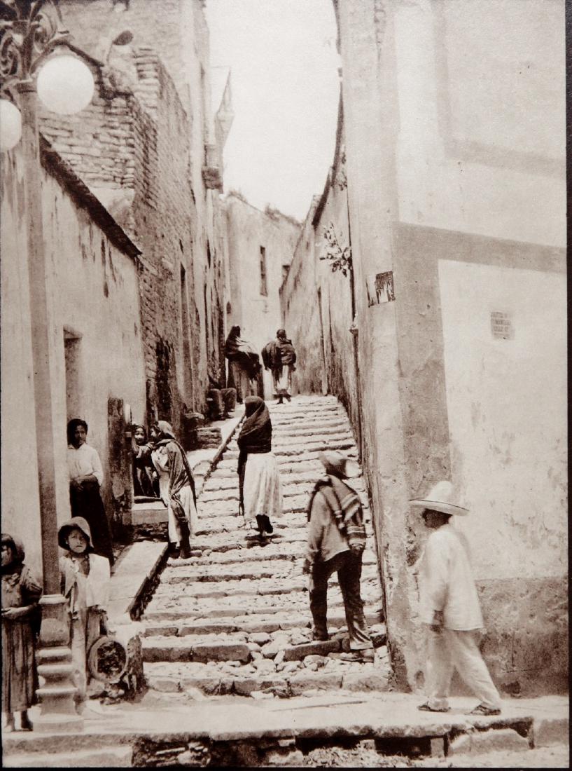 TINA MODOTTI - Stair way 1928: Artist: Tina Modotti Title: Stair way 1928 Date Printed: 1979 Heliogravure Printer Location: Electa Italy Size: 24x18.1cm - 9.7x7.3 inch Mount Size: 30x40 cm - 15.7x11.8 Inches Please note that this l