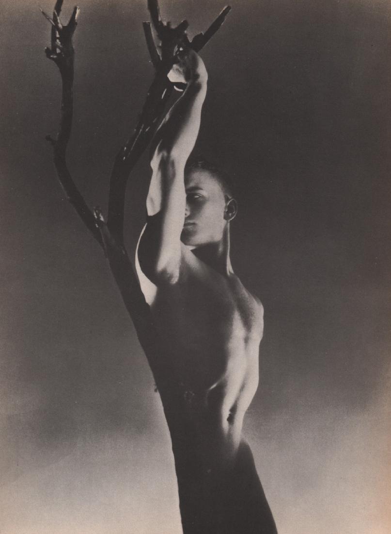GEORGE PLATT LYNES - Nude Boy: Title: George Platt Lynes - Nude Boy Origin: USA Date: 1937 Materials: Duotone Photoengraving Size: 8.25x11.25" Duotone Photoengraving by George Platt Lynes heat mounted on an archival board. George P