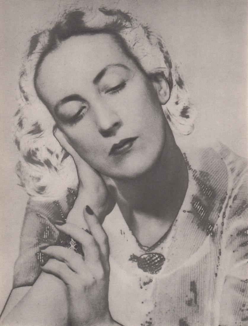 MAN RAY - Portrait: Title: Man Ray - Portrait Origin: USA Date: 1937 Materials: Duotone Photoengraving Size: 6.5x9" Duotone Photoengraving by Man Ray heat mounted on an archival board. Man Ray, original name Emmanuel Rad