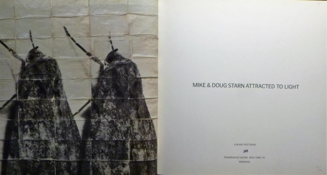 Mike & Doug Starn Attracted To Light: Mike & Doug Starn Attracted To Light 2003, Powerhouse Books NY first edition artist's book No dust jacket, as Issued. 120 pages. Artist Book. One of the most beautiful art photography books of our tim