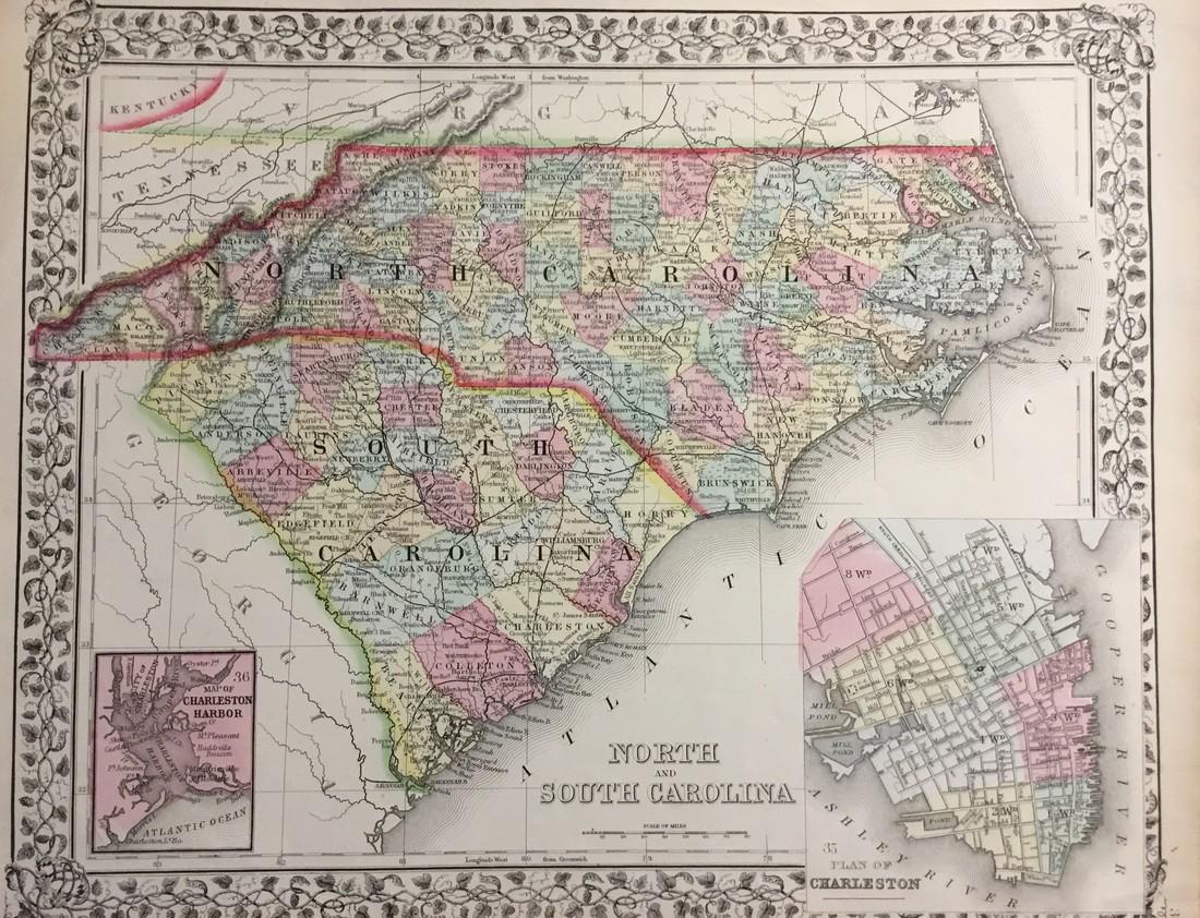 North Carolina & South Carolina by Mitchell (1 of 1)