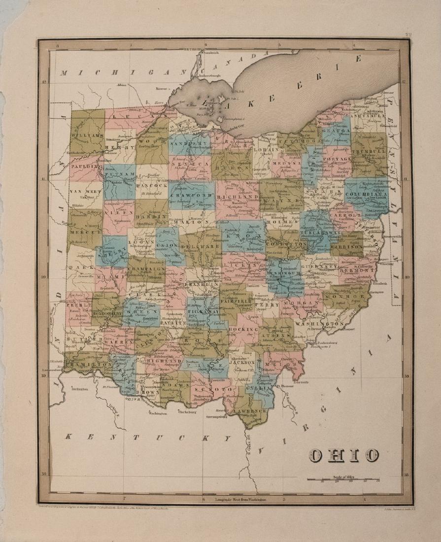 1838 Bradford Map of Ohio Ohio May 23, 2018 Jasper52 in NY