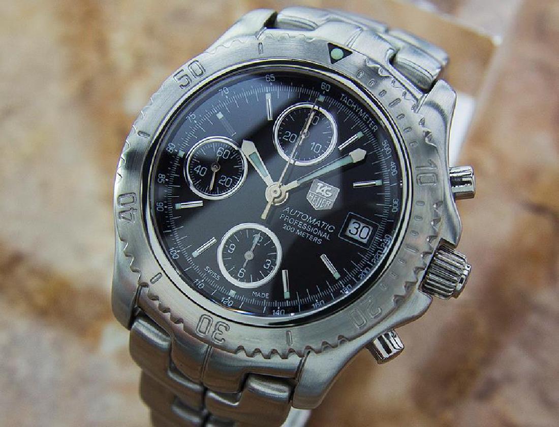 Tag Heuer Large Swiss Made Chronograph Automatic (1 of 9)