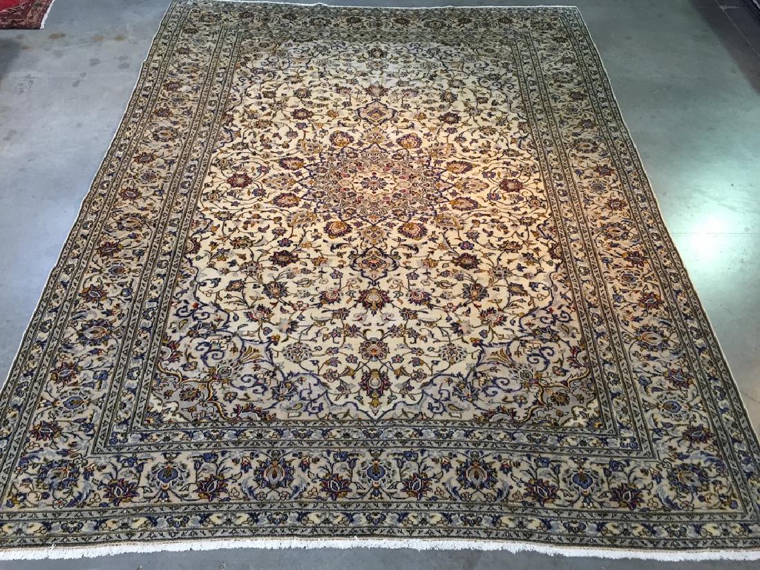 Magnificent Vintage Persian Kashan Rug 8.5x11.3 (1 of 9)