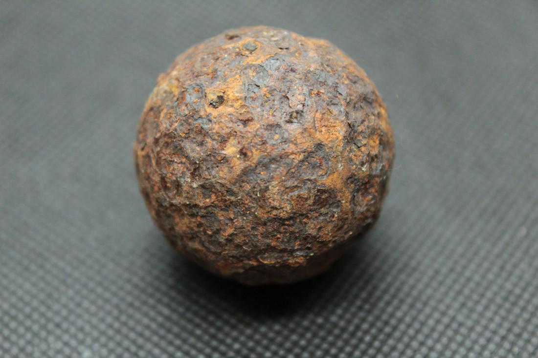 Medieval Iron Ball Bullet (1 of 3)