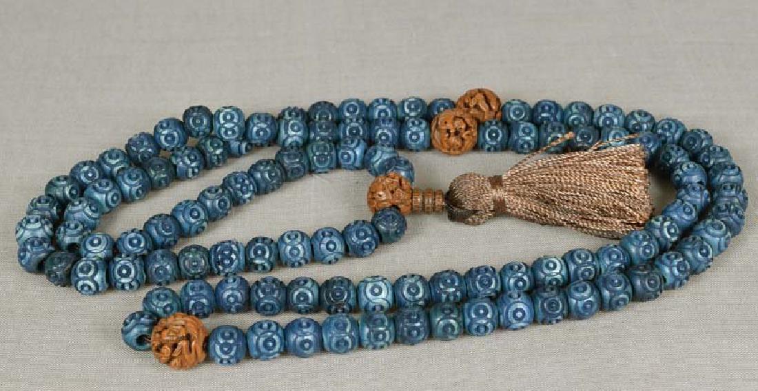 19c Chinese BUDDHIST ROSARY mala prayer beads (1 of 4)