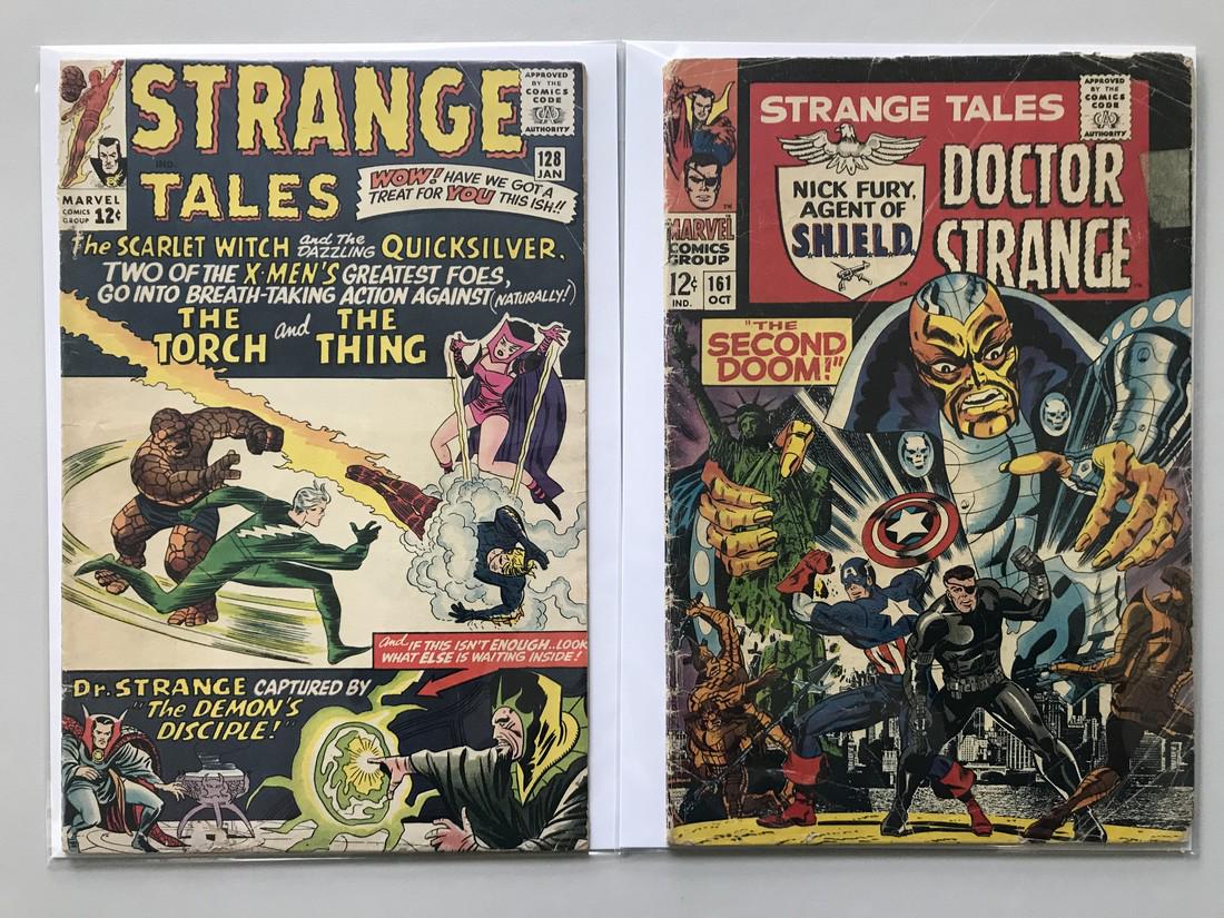 Lot of 2 Strange Tales (1951-1976 1st Series) #128 161 (1 of 2)