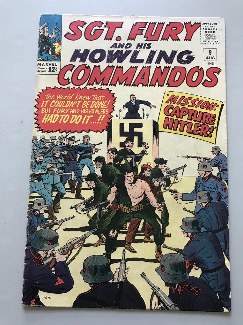 Sgt. Fury #9 Dick Ayers Stan Lee Mission: Capture: Sgt. Fury #9 Dick Ayers Stan Lee Mission: Capture Hitler Please note that this lot has a confidential reserve. When you leave a bid in advance of the auction, submit your maximum. The bidder who has s