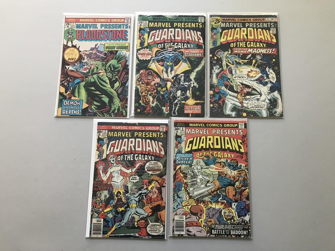 Lot of 5 Marvel Presents (1975 Marvel) #1 3 4 7 8: Lot of 5 Marvel Presents (1975 Marvel) #1 3 4 7 8 Reader Please note that this lot has a confidential reserve. When you leave a bid in advance of the auction, submit your maximum. The bidder who has s