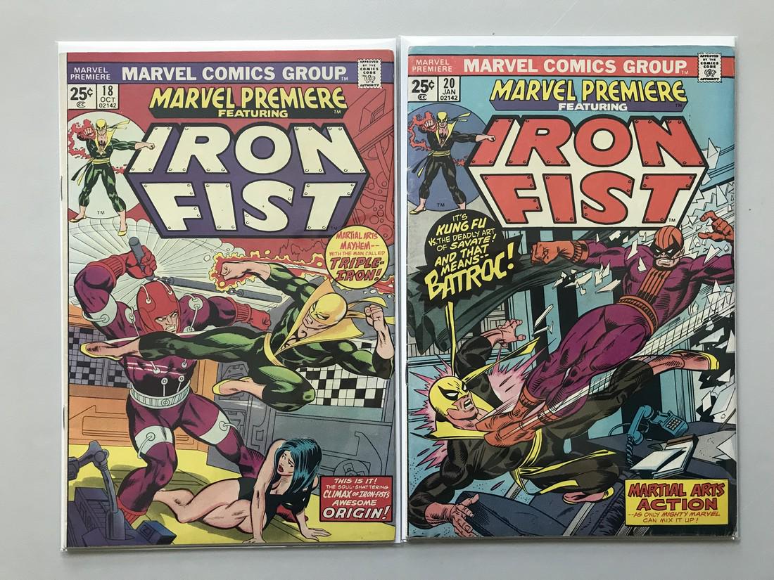 Lot of 2 Marvel Premiere (1972) 18 20 (1 of 2)