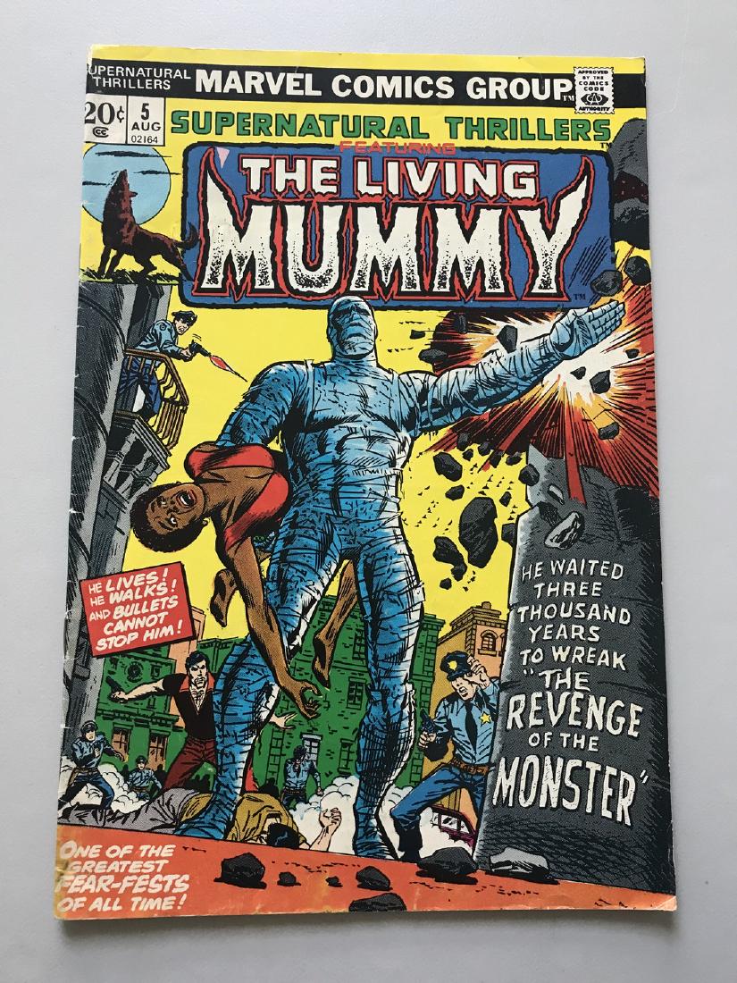Supernatural Thrillers (1972) #5 The Living Mummy (1 of 2)