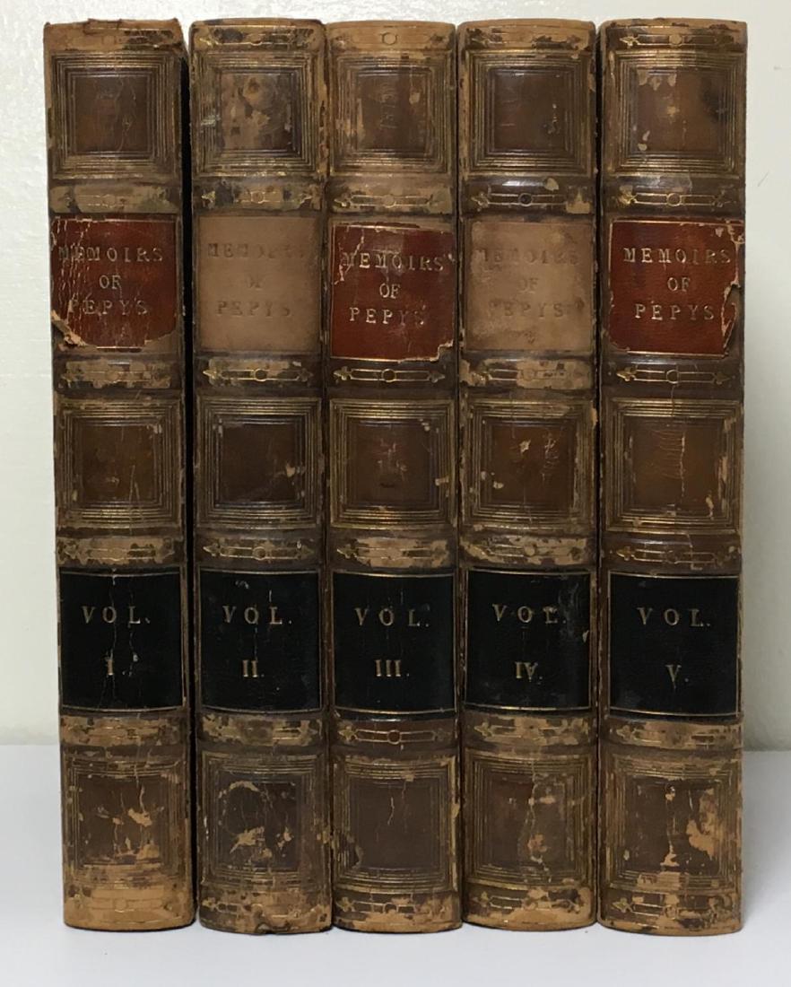 Memoirs of Samuel Pepys, Esq. F. R. S. Secretary to the (1 of 5)