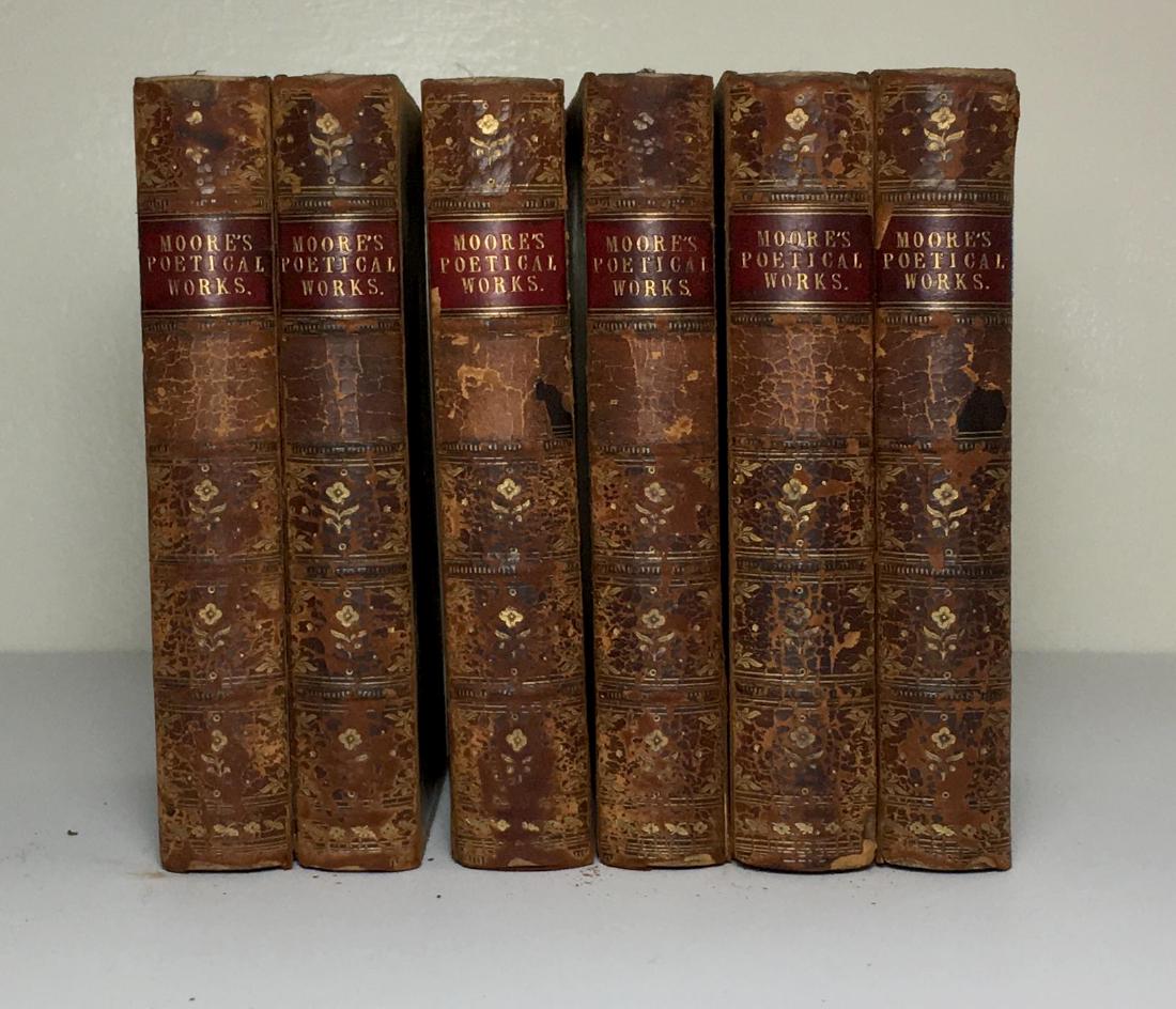 The Poetical Works, six volumes Thomas Moore (1 of 5)