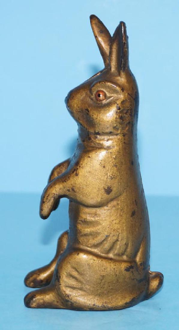 Rabbit Cast Iron Still Bank (1 of 6)