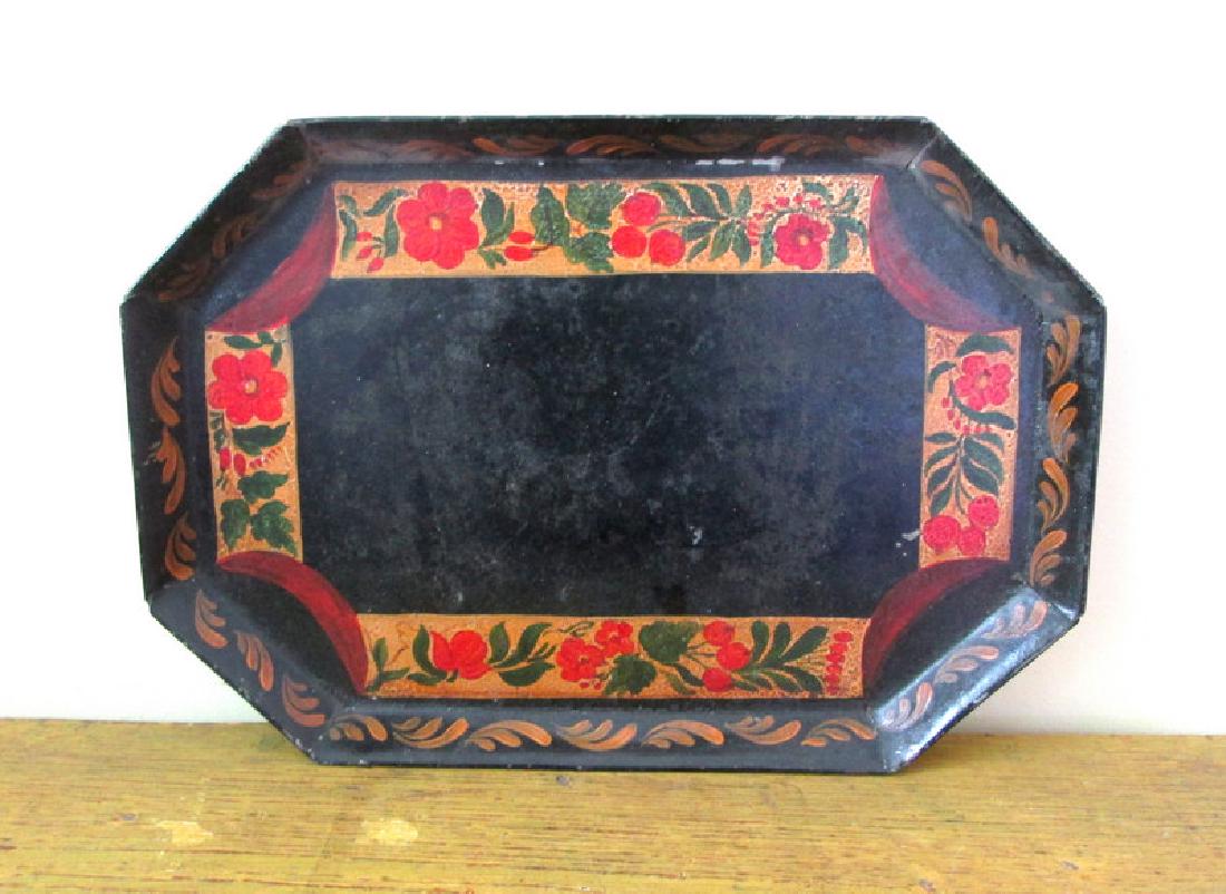 Early Tole Decorated Bread Tray (1 of 10)