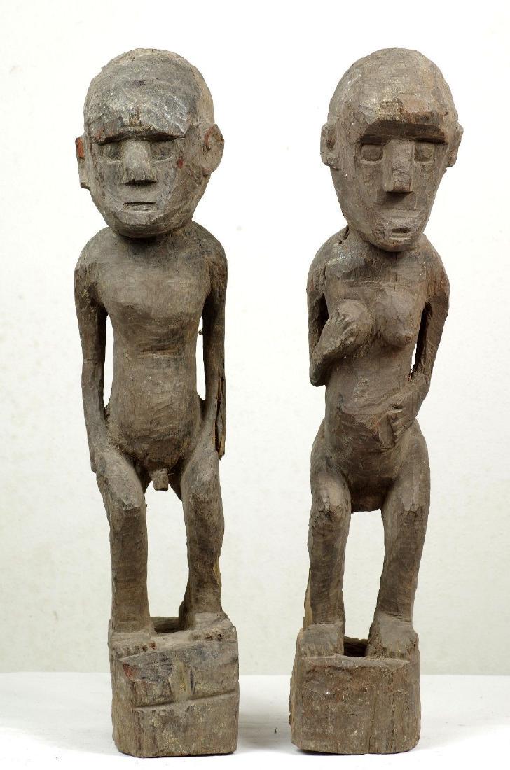 Old Ancestor Figure Pair West Timor Indonesia (1 of 10)