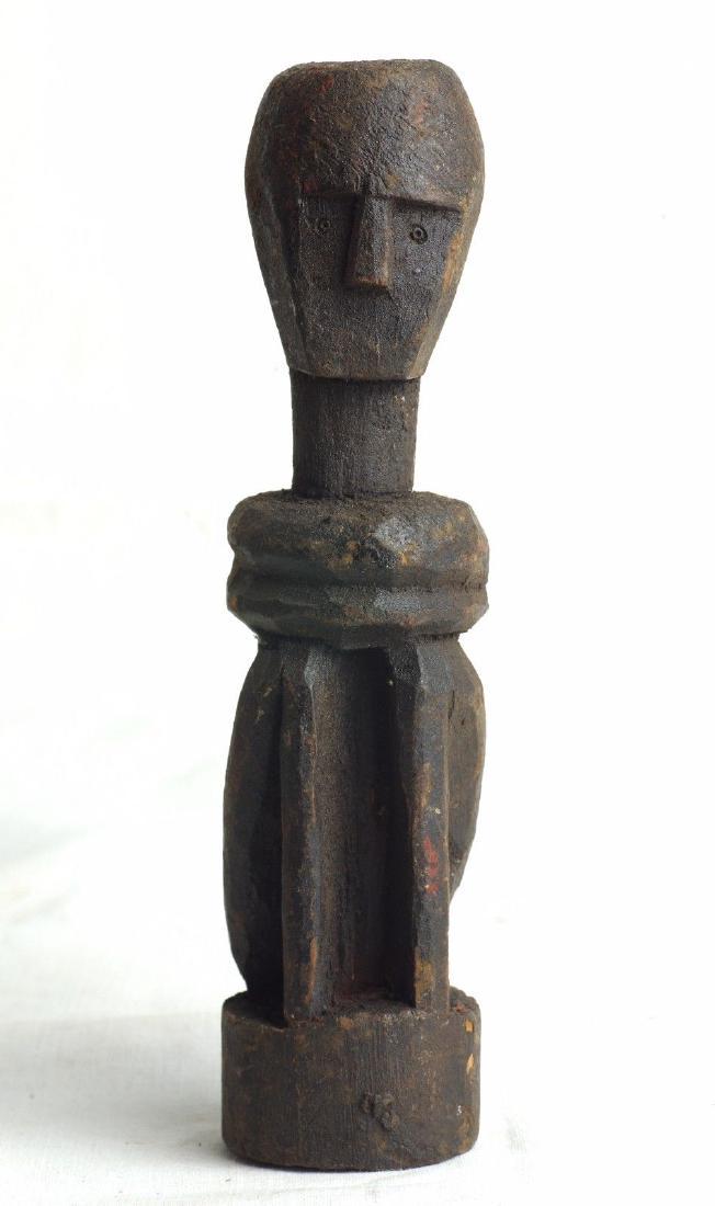 Figure of Ancestor Squatting Artifact West Timor (1 of 10)