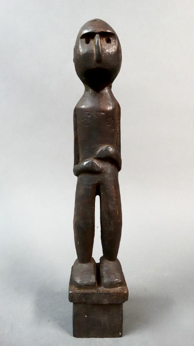 Ancestor Figure (house Protector) Sunda Islands: Ancestor figure (house protector) Sunda islands Indonesia 1970 Wood 29 cm Wooden ancestor figure (house protector) Sunda Islands Indonesia. They believe the spirit of the deceased was in the statue an