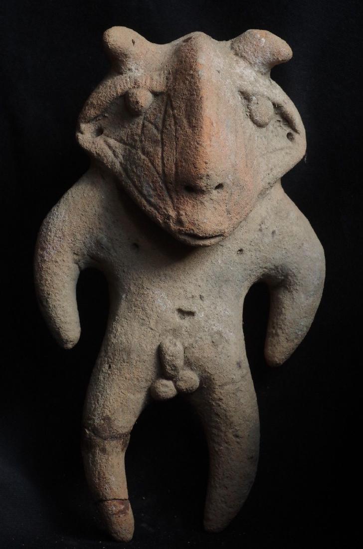 Terracotta Fertility Male Figure Sulawesi