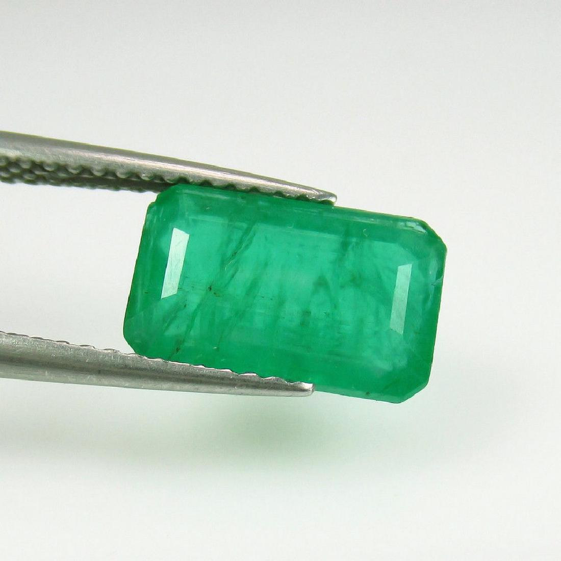 2.70 Ct Loose Zambian Emerald Octagon Stone (1 of 2)