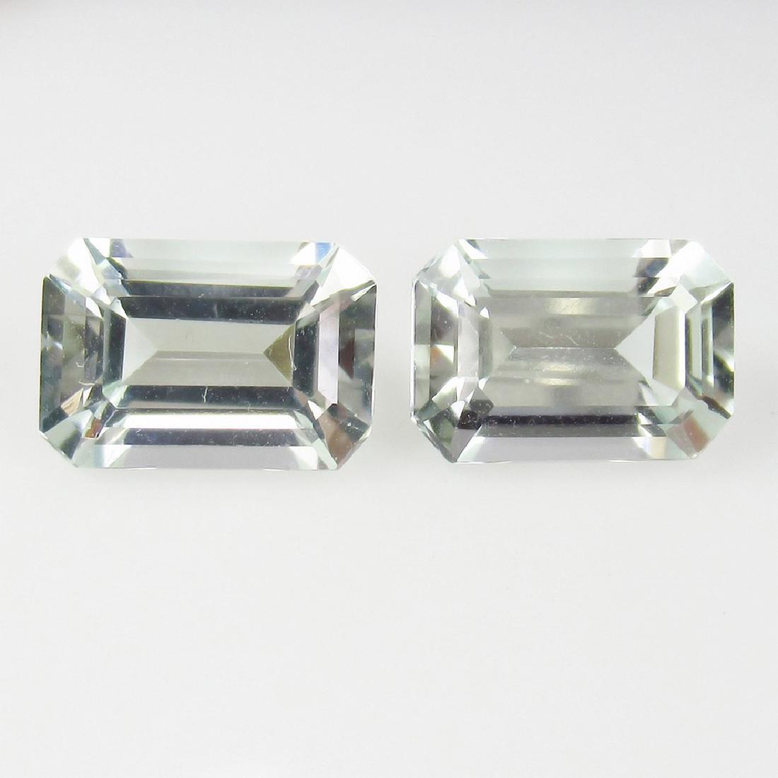 4.21 Ctw Natural Loose Matching Emerald Cut Aquamarine (1 of 3)