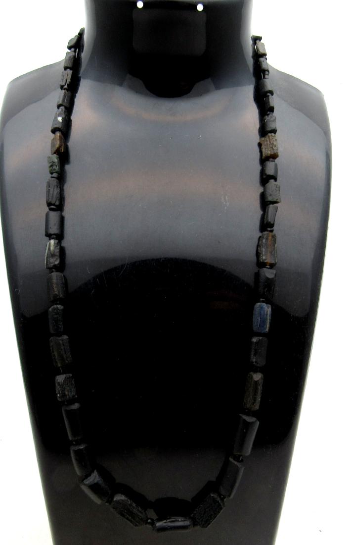 Ancient Roman Glass Fragment Beaded Necklace (1 of 3)