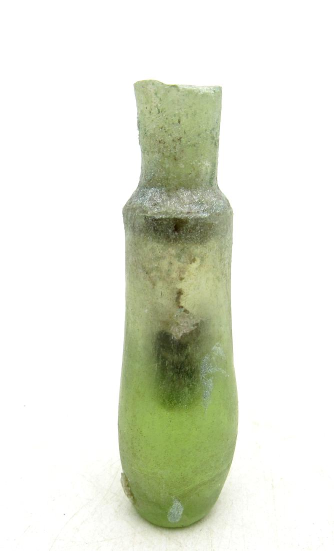 Ancient Roman Glass Flask -re (1 of 3)