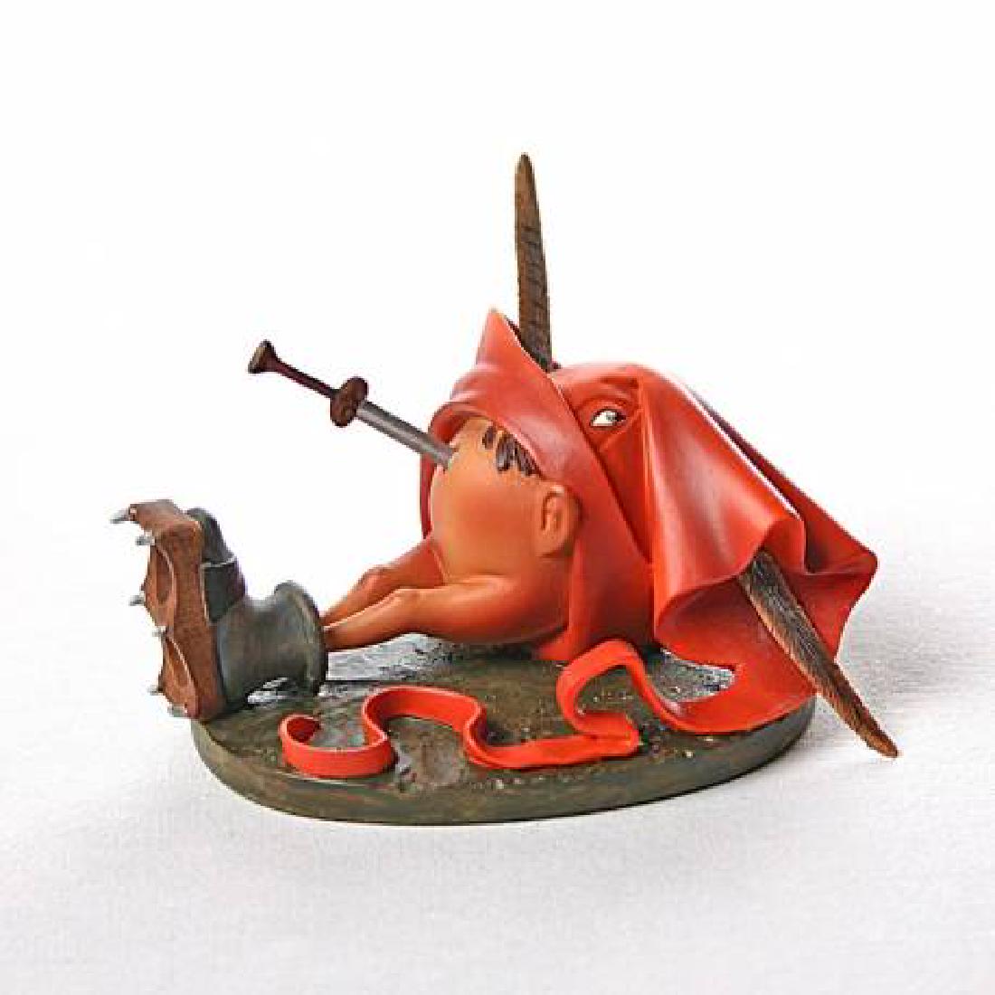 After Jheronimus Bosch: Fat Belly with Dagger statue (1 of 5)