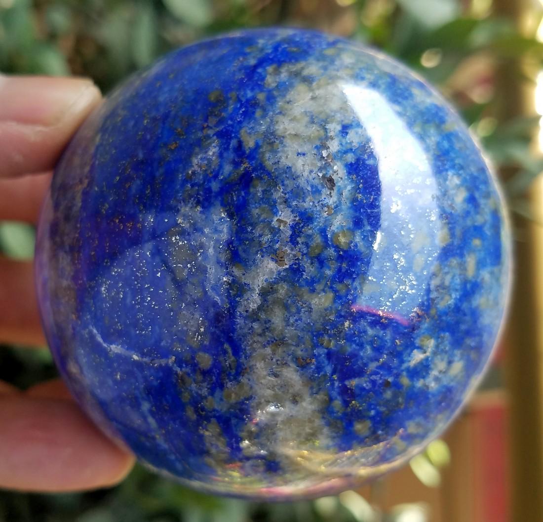 Natural Lapis Lazuli Round Ball (1 of 12)