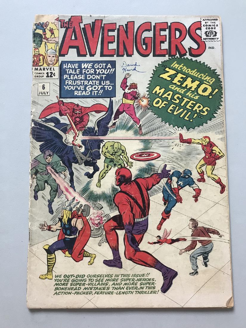 Avengers (1963 1st Series) #6 Stan Lee Jack Kirby Low (1 of 2)