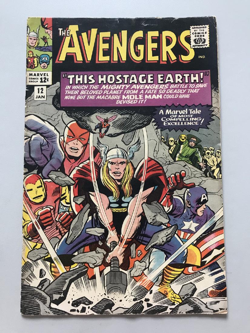 Avengers (1963 1st Series) #12 Stan Lee Jack Kirby (1 of 2)