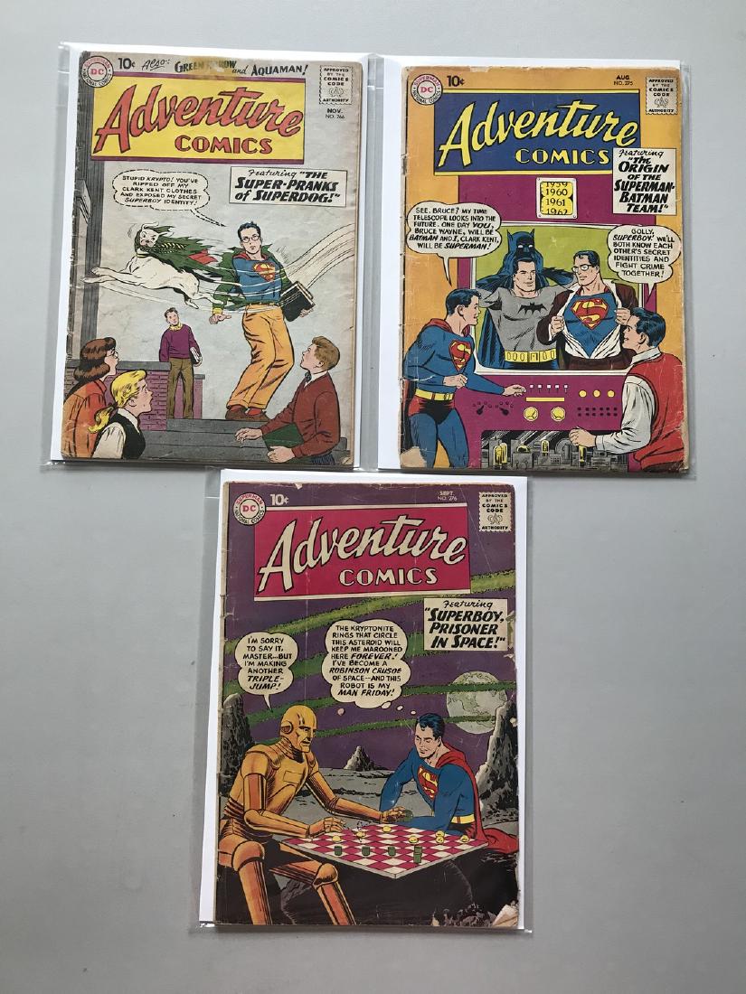 Lot of 3 Adventure Comics (1938 1st Series) #266 275 (1 of 2)