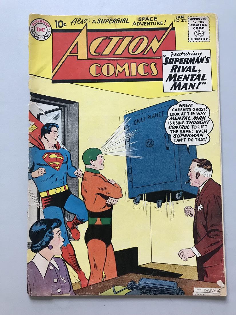 Action Comics (1938 DC) #272 Cover Detatched Low Grade (1 of 2)