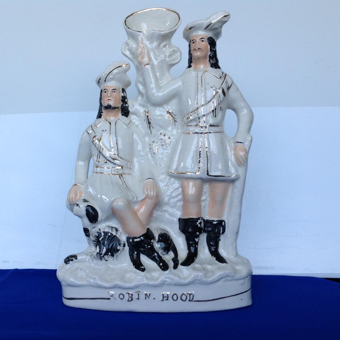 Staffordshire Figures "Robin Hood" Original (1 of 6)