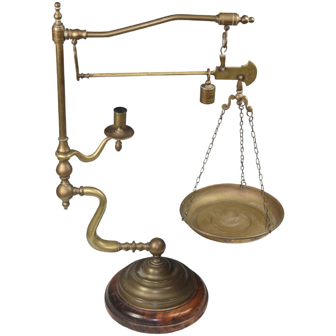 Mid 19th Century Steelyard Stand, Extremely Rare (1 of 6)