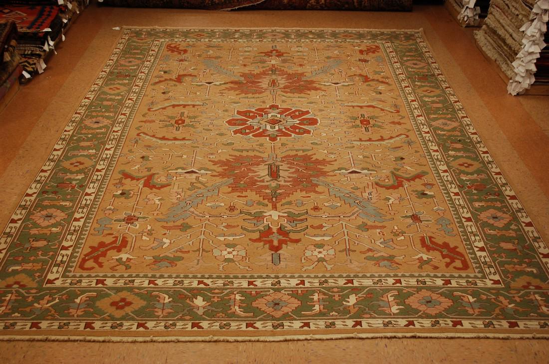 1980 Fine Caucasian Soumak Kilim Rug 10x14 (1 of 12)
