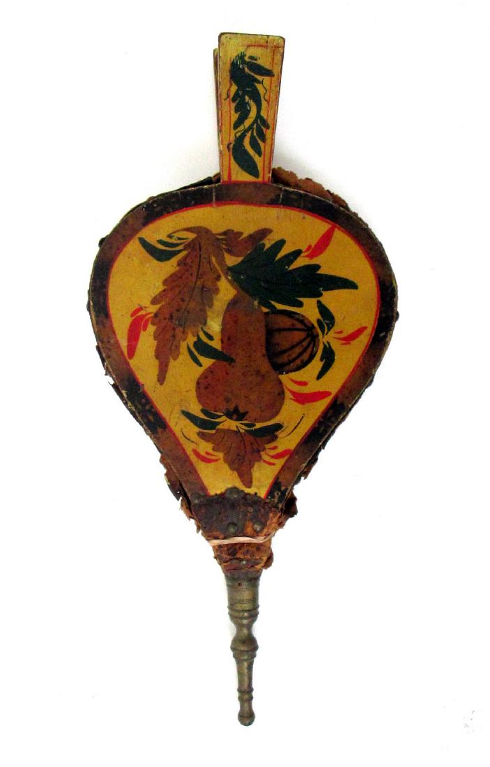 Vibrant Chrome Yellow Decorated Bellows (1 of 10)