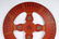 Painted Red Carnival Game of Chance Wheel - 3