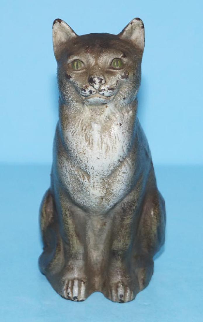 Tabby Cat Cast Iron Doorstop (1 of 7)