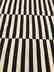 Black & White/Off White Stripped Kilim Rug Rug 7.7x5.5 - 4