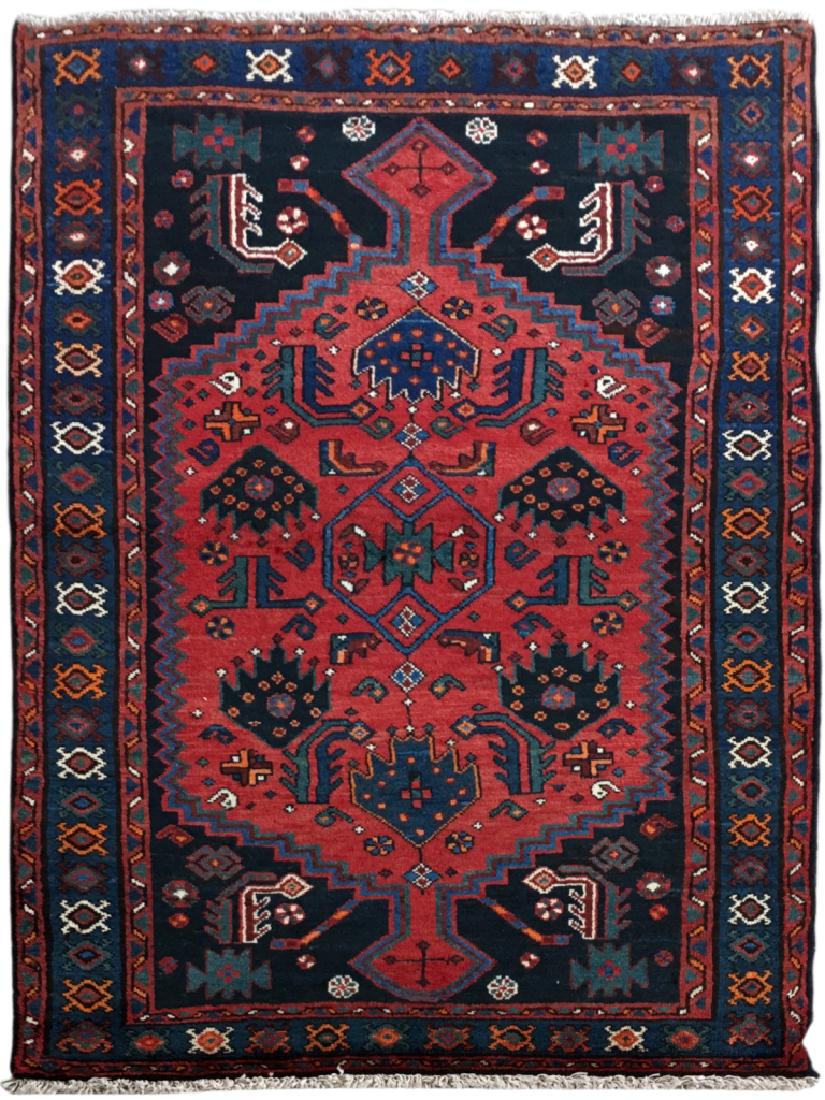 Jozan Persian Handmade Rug 3.3x4.10 (1 of 6)