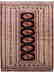 Handmade Turkeman Persian Throw Rug 3.5x4.5