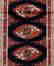 Handmade Turkeman Persian Throw Rug 3.5x4.5 - 4