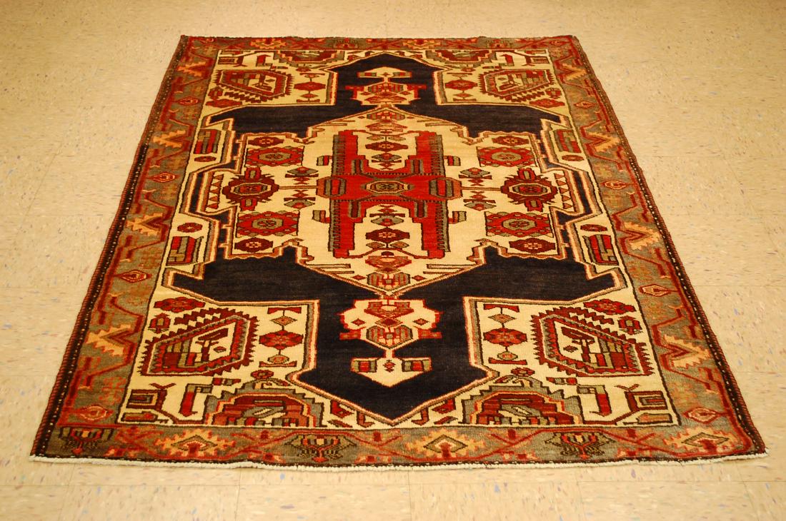 Vintage High Kpsi Persian Malayer Rug 4.6x6.7 (1 of 10)