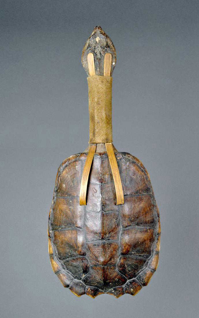 Iroquois Indian Snapping Turtle Rattle