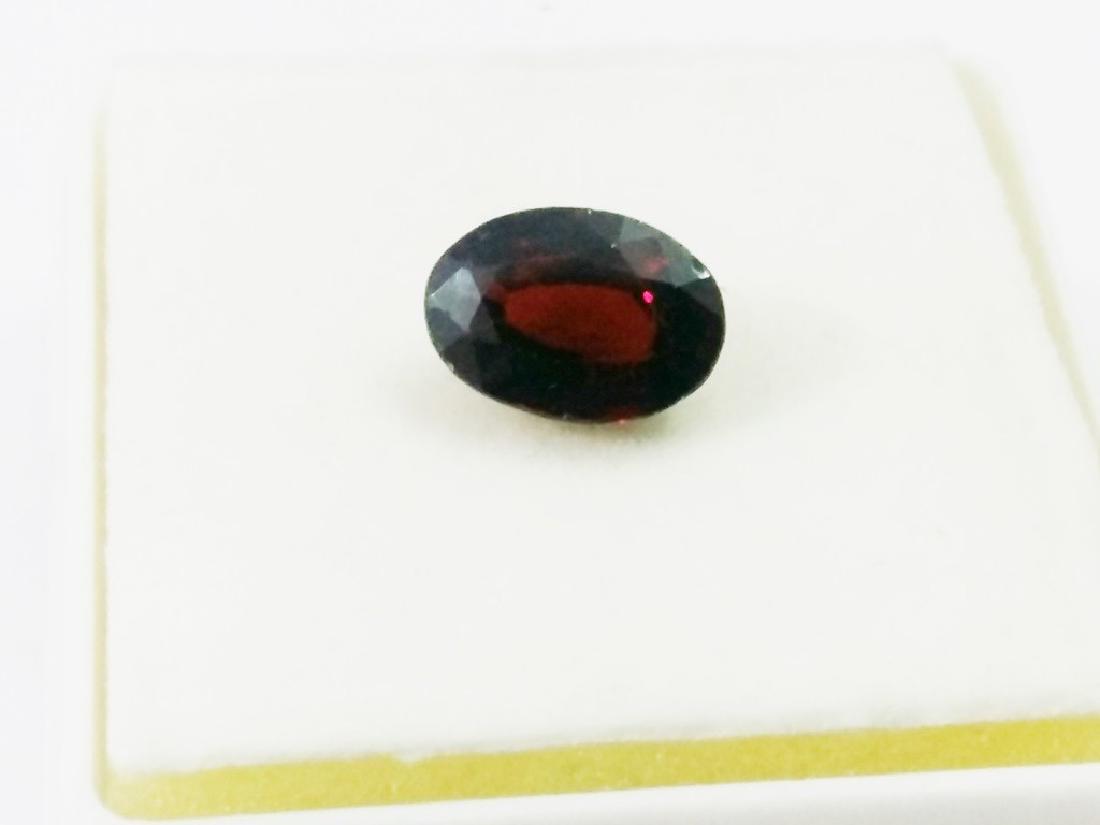 Natural Hessonite Oval Garnet (1 of 4)