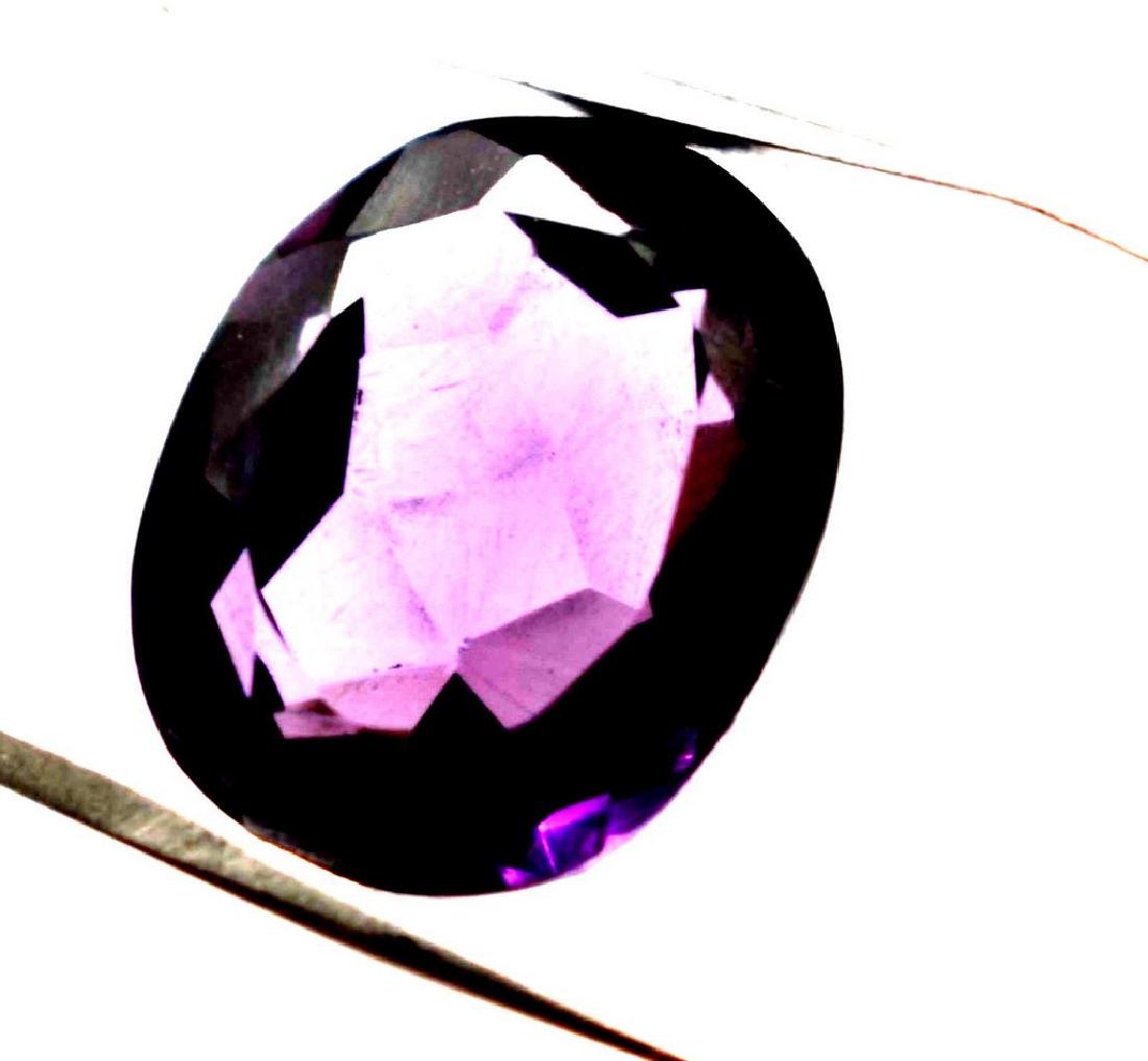 14.00 Ct Amazing Purple Amethyst Igl Certified (1 of 3)